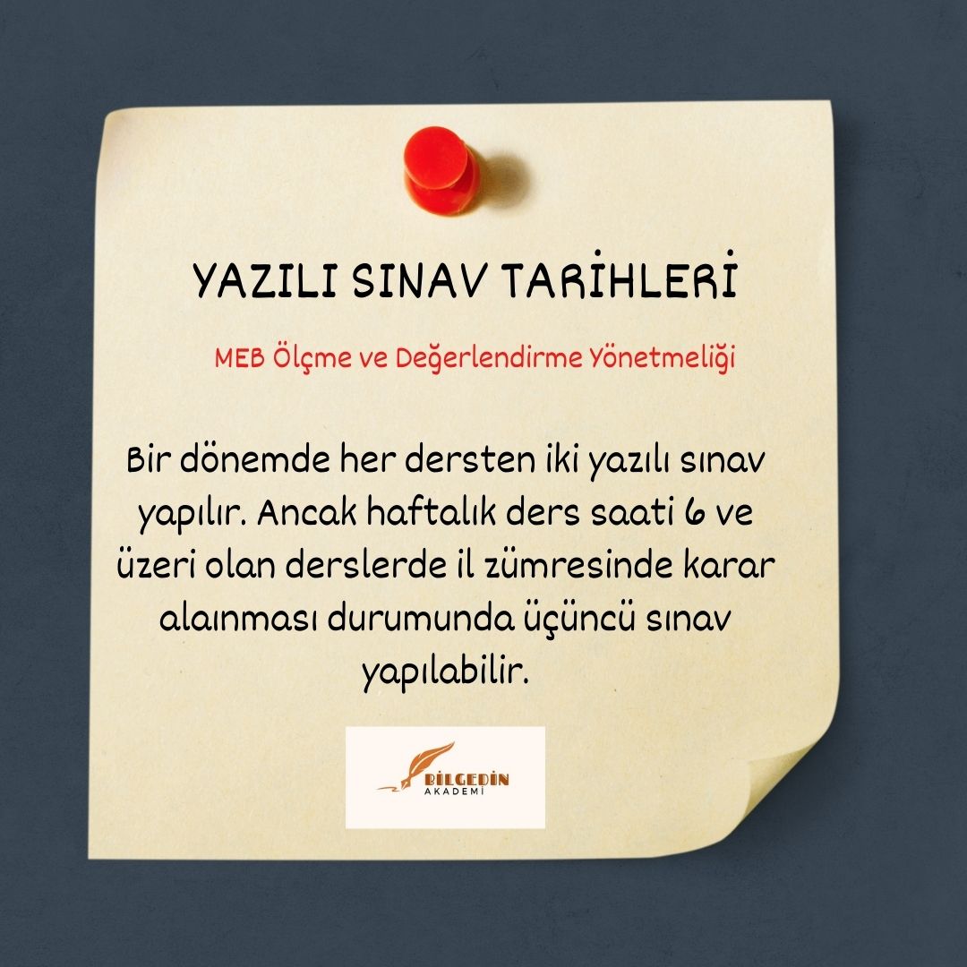 2 MEB Ölçme ve Değerlendirme Yönetmeliğinde Yapılan Değişiklikler