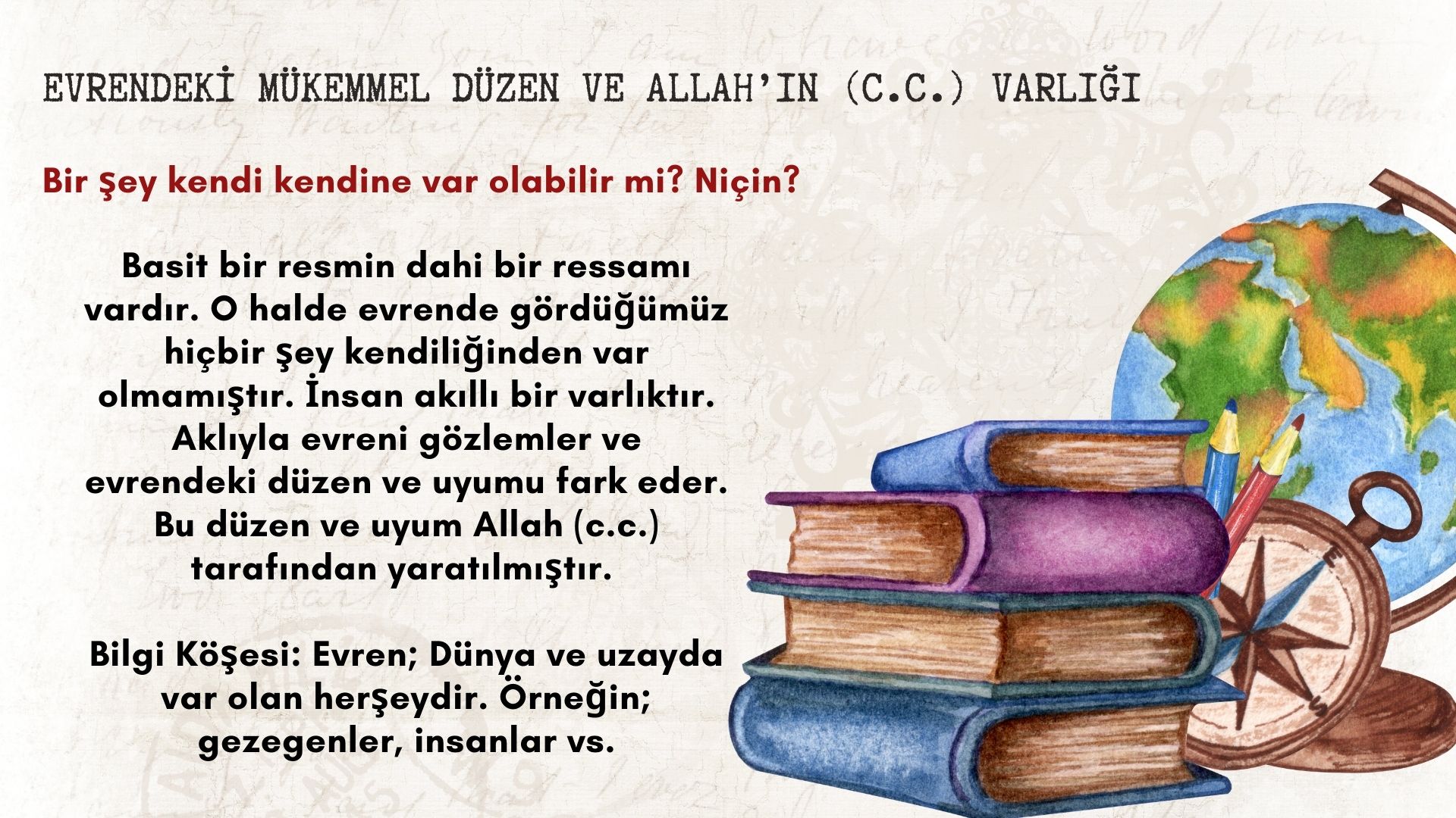5-1 Allah İnancı Konu Anlatımı  5. Sınıf 1. Ünite