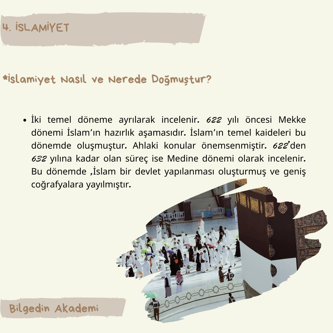 54 KPSS ÖABT Dinler Tarihi Ders Notu 4