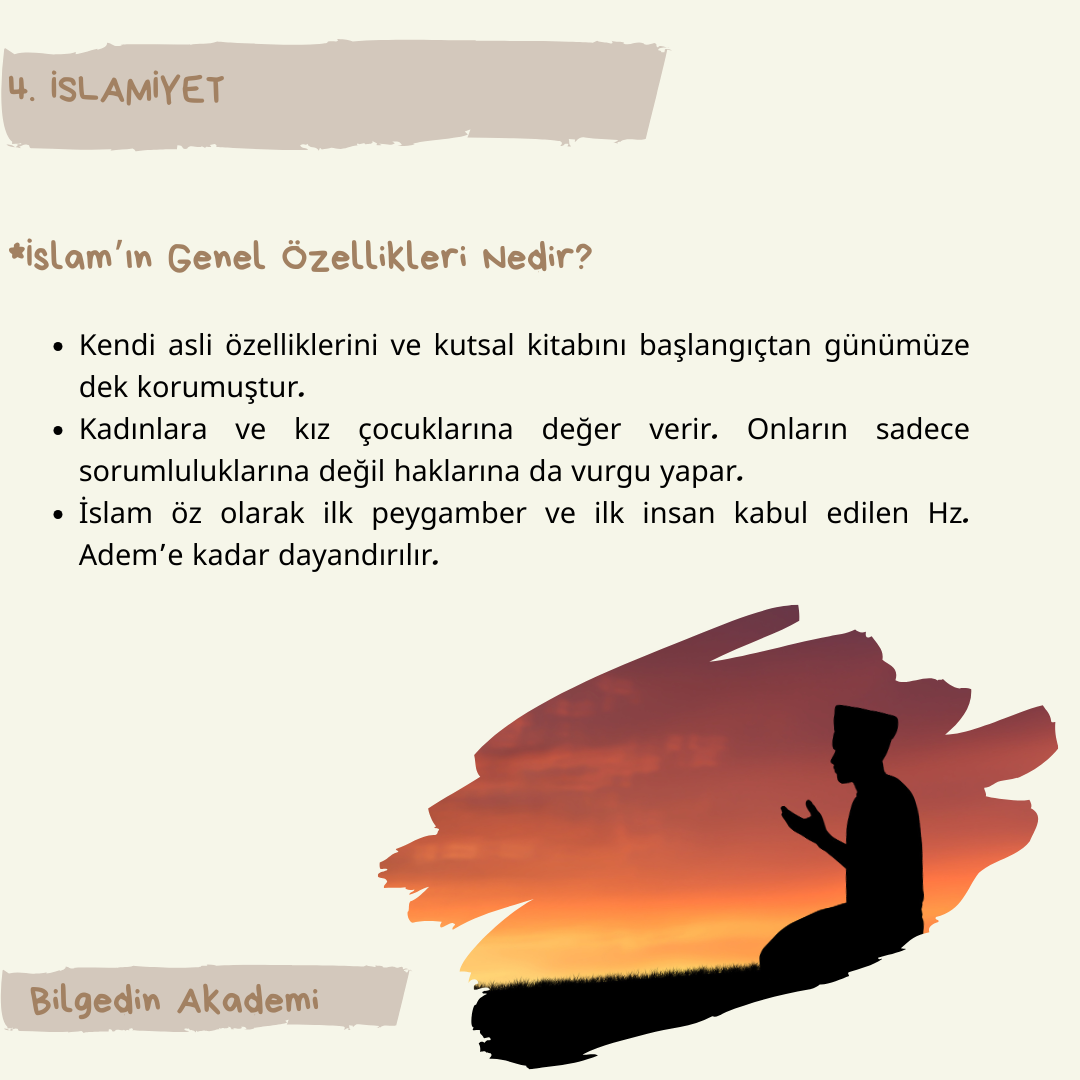 57 KPSS ÖABT Dinler Tarihi Ders Notu 4